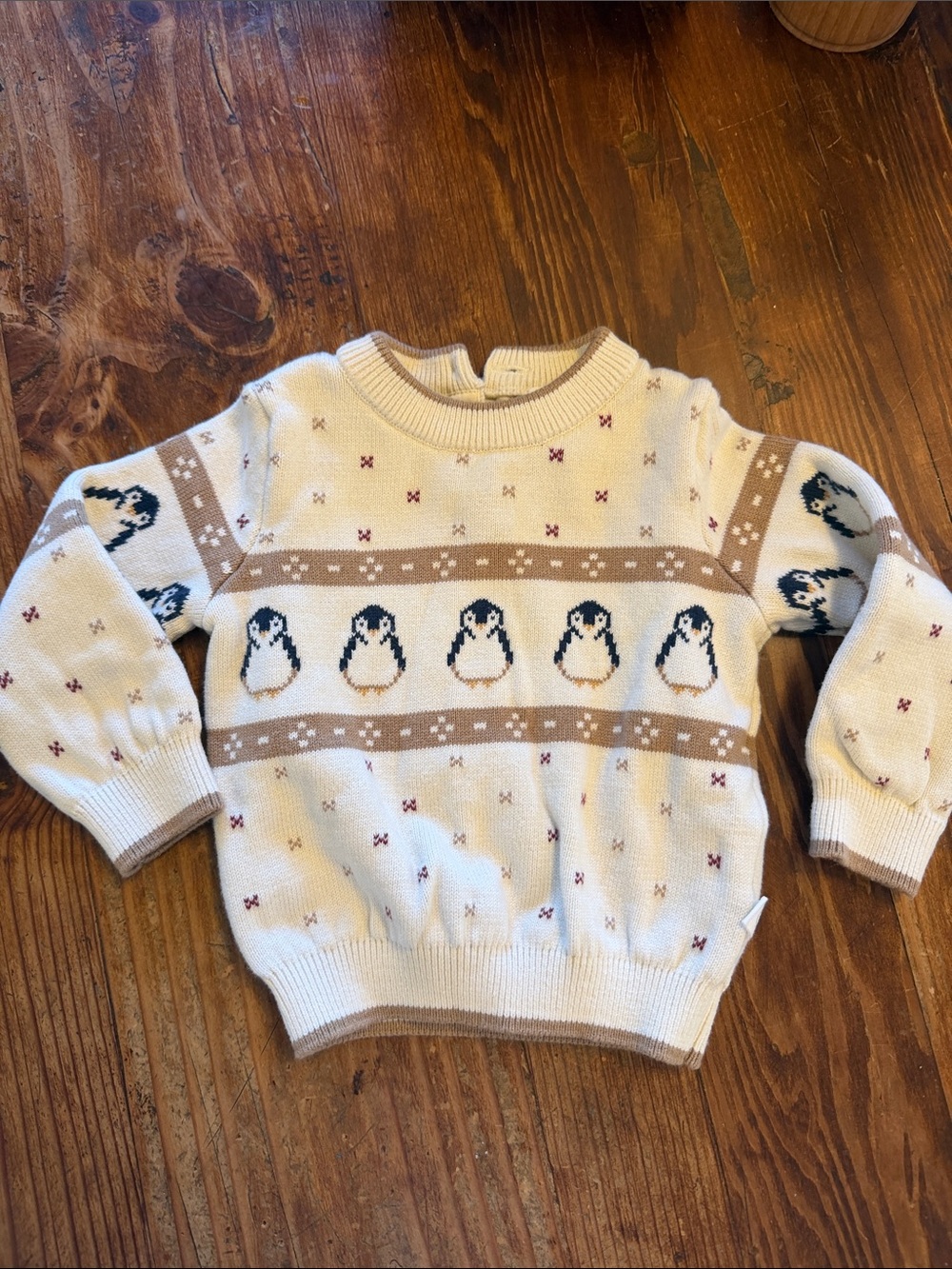 Mori Organics Baby Winter Sweater size 6-9 months